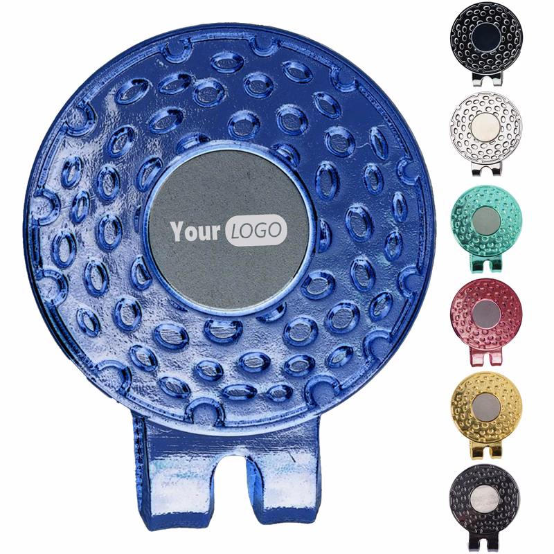 Metal Stylish Magnetic Golf Ball Marker Clip ?C Perfect For The Avid Golfer