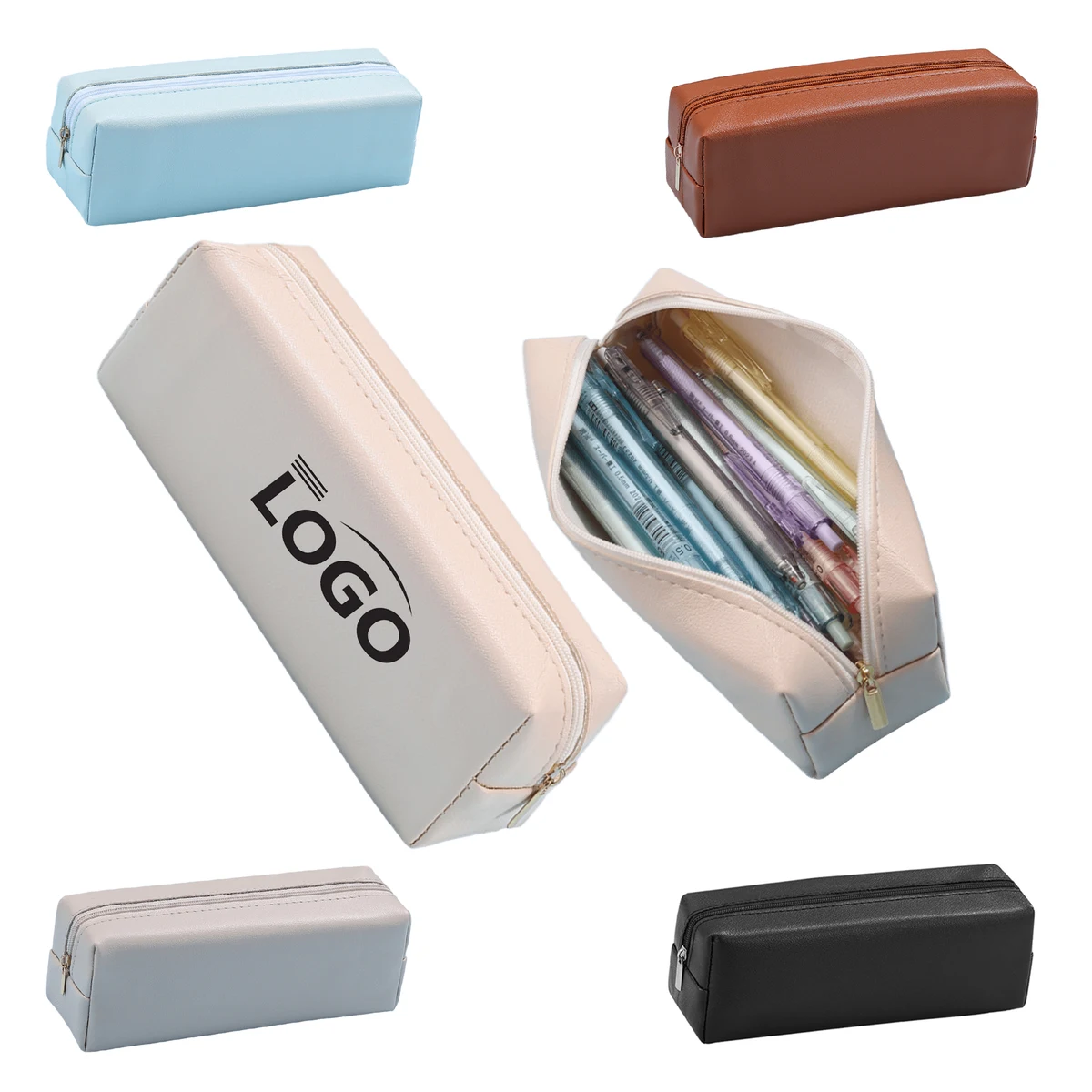 PU Zipper Pencil Case MOQ 50 1