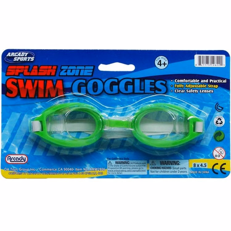 Splash Zone Swim Goggles 6"