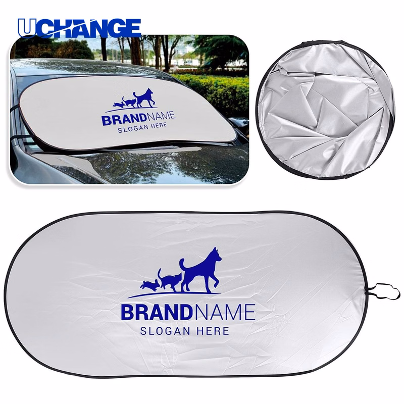 Folding Front Single Panel Sunshade for Car Use