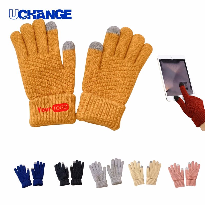 Cashmere-Feel Touchscreen Gloves