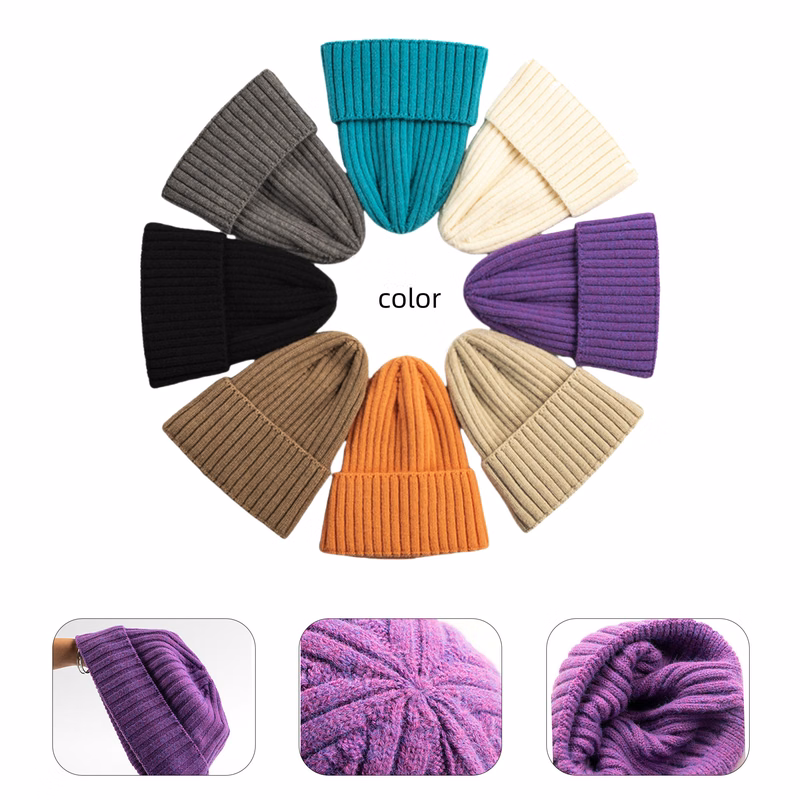 Neutral Knitted Beanie