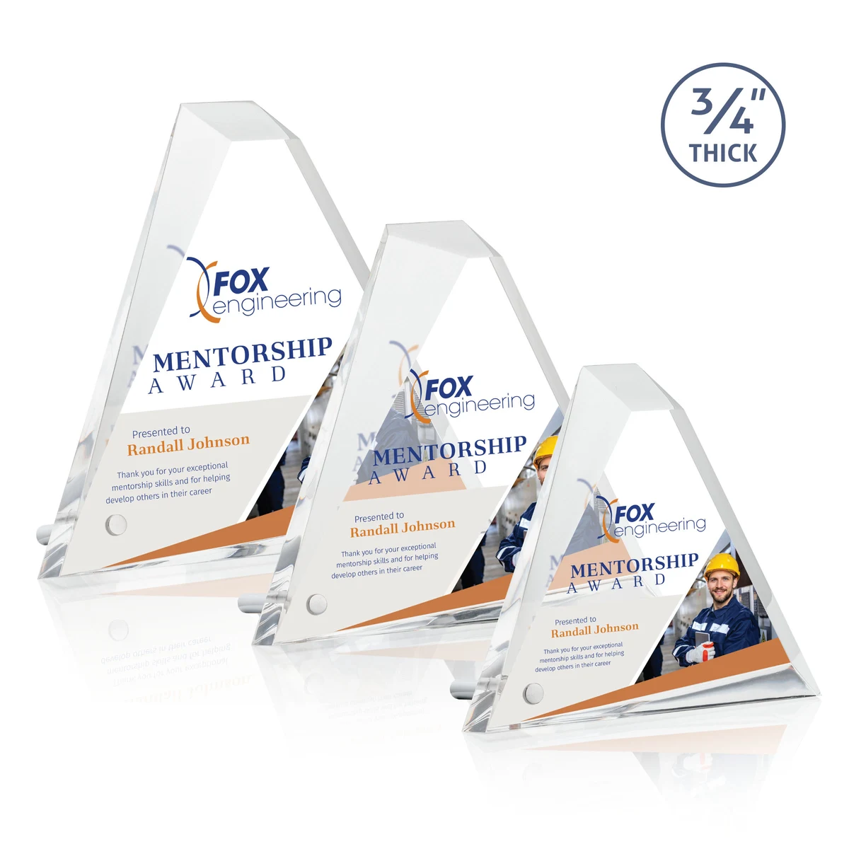Glenrock VividPrint™ Award - Silver 1