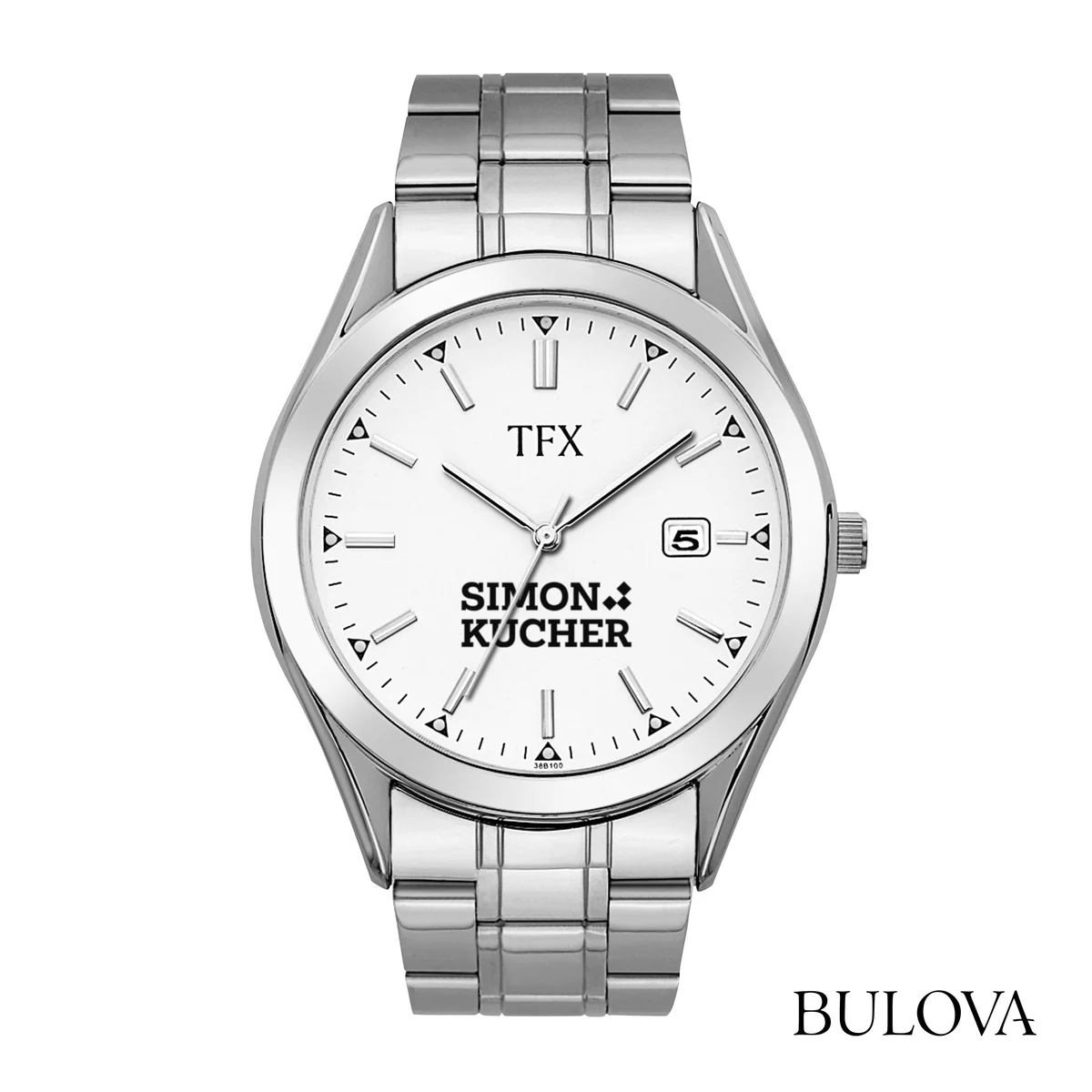 TFX by Bulova® Men's Silvertone Watch 1