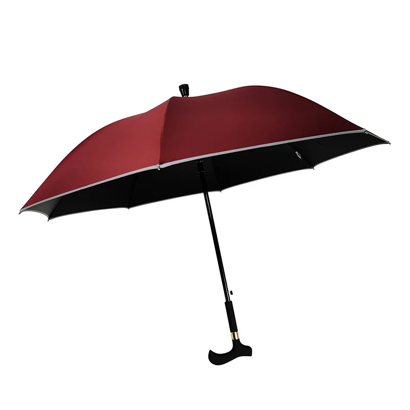 Elderly crutch umbrella sun protection non-slip umbrella 1