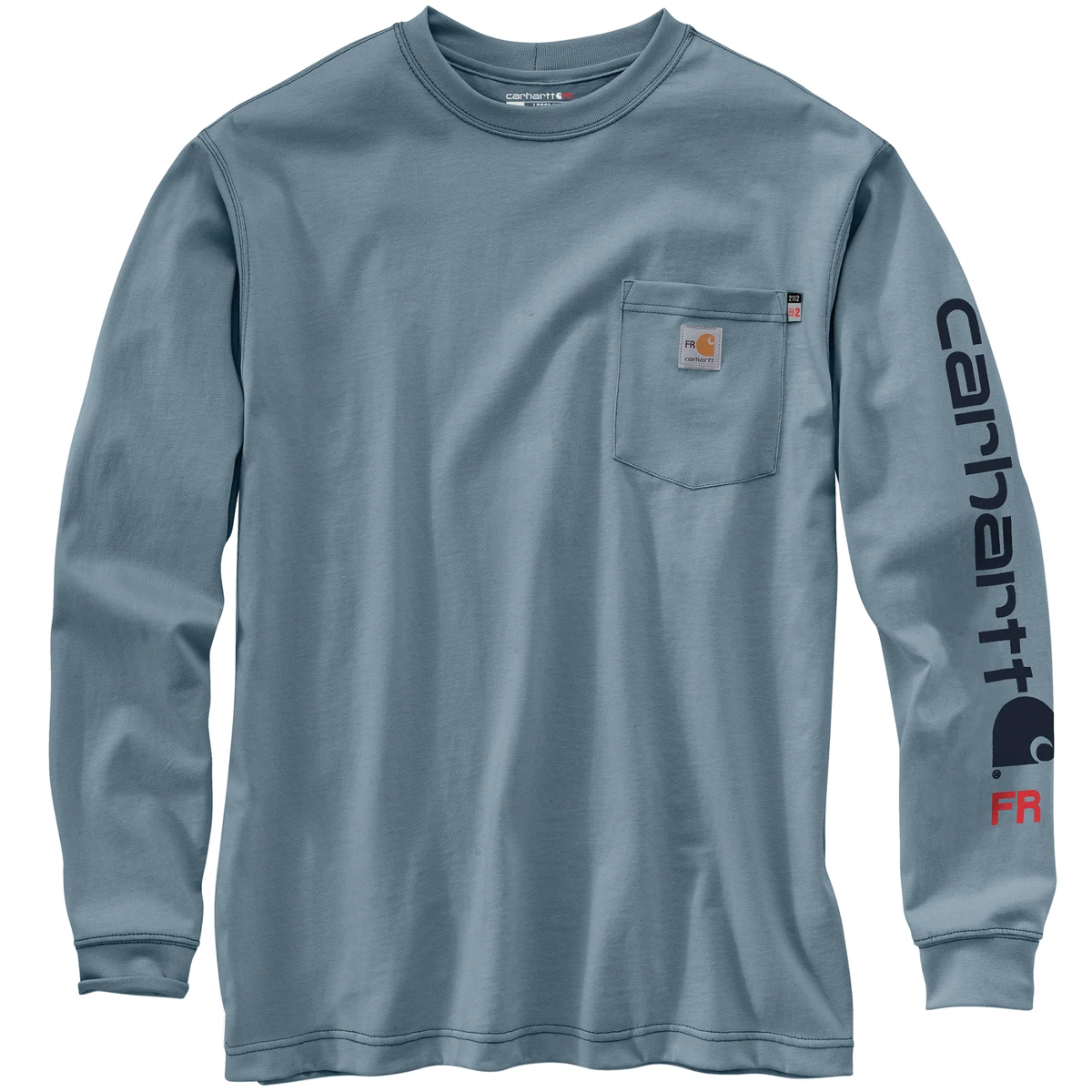Carhartt Mens FR Force Irvine Loose LS Logo T-Shirt 1