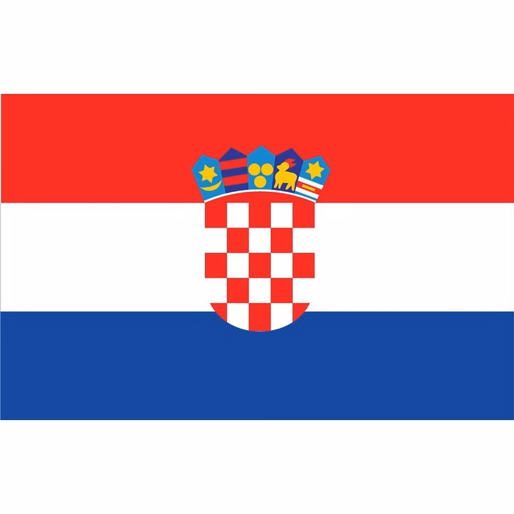 Croatia Flag - 3' x 5' - Nylon