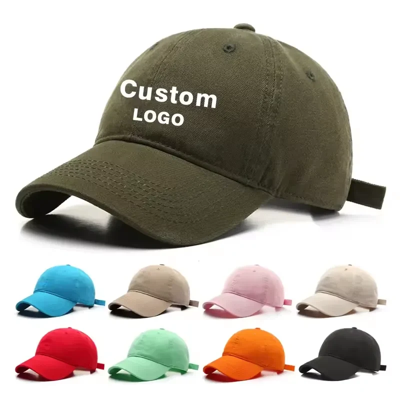Low Profile Cotton Twill Baseball Cap Headwear 1
