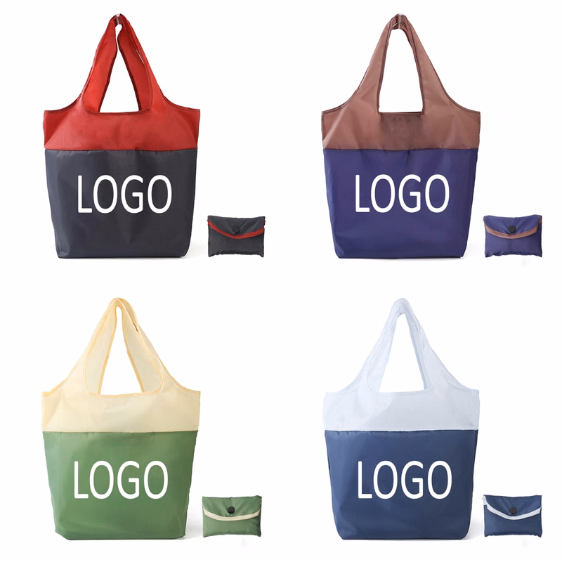 Polyester Folding Shopping Tote Bag