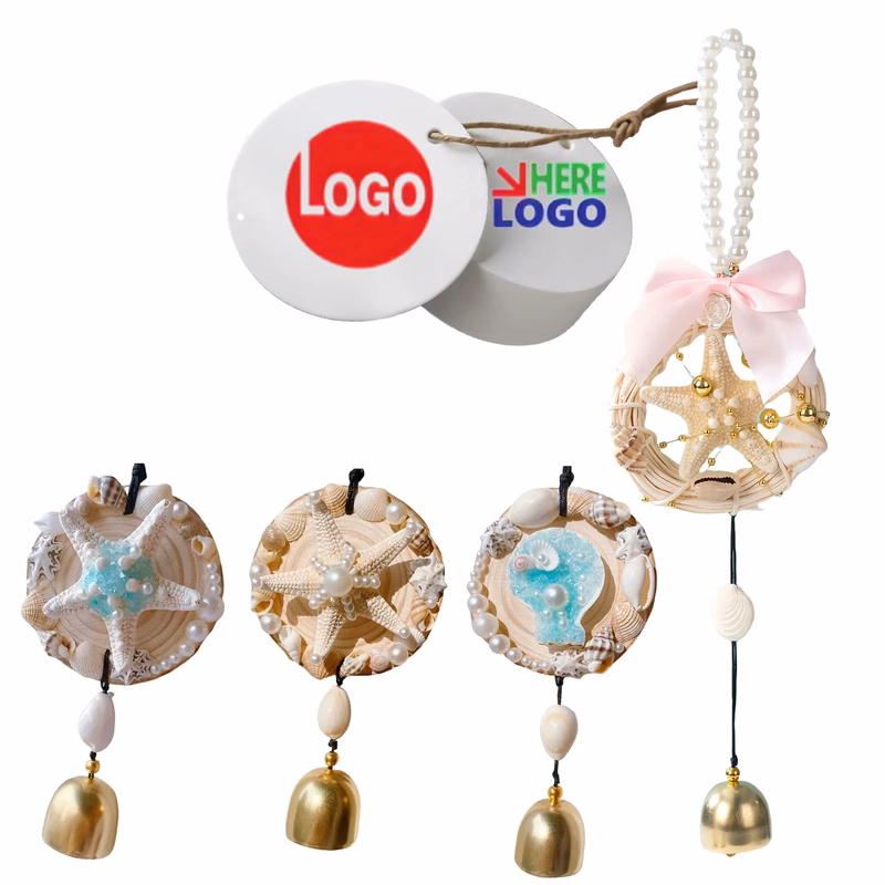 Elegant Handmade Seashell Wind Chime Home Decor Gift