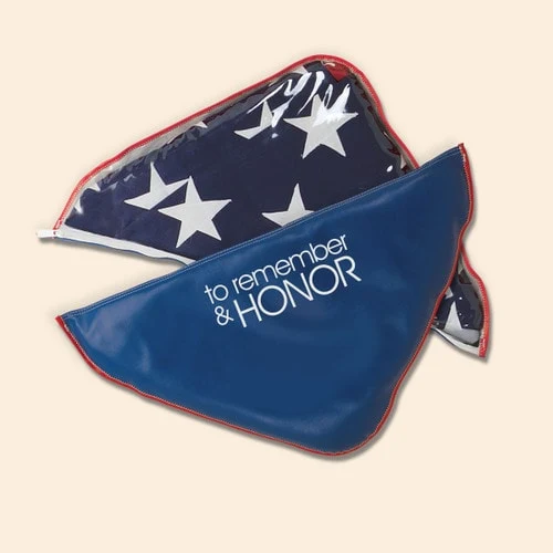 FLAG CASE - RED TRIM 1