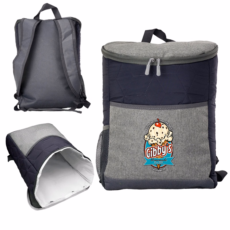 QUILTED COOLER BACKPACK