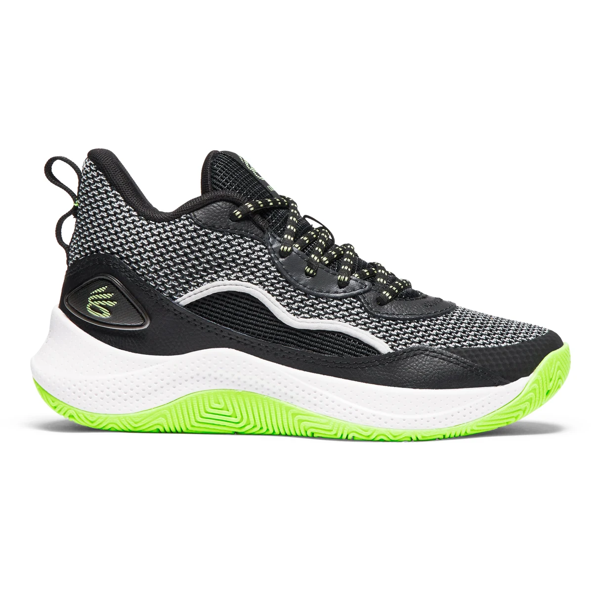 Curry 3Z 24 Grade School Basketball Shoes, custom youth shirt with logo imprint 1