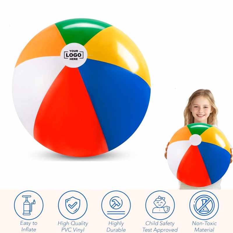 PVC Inflatable Children's Water Sports Beach Ball