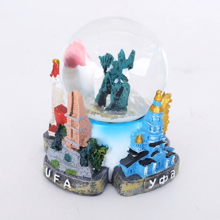 Resin Crafts Crystal Ball with Base Stand