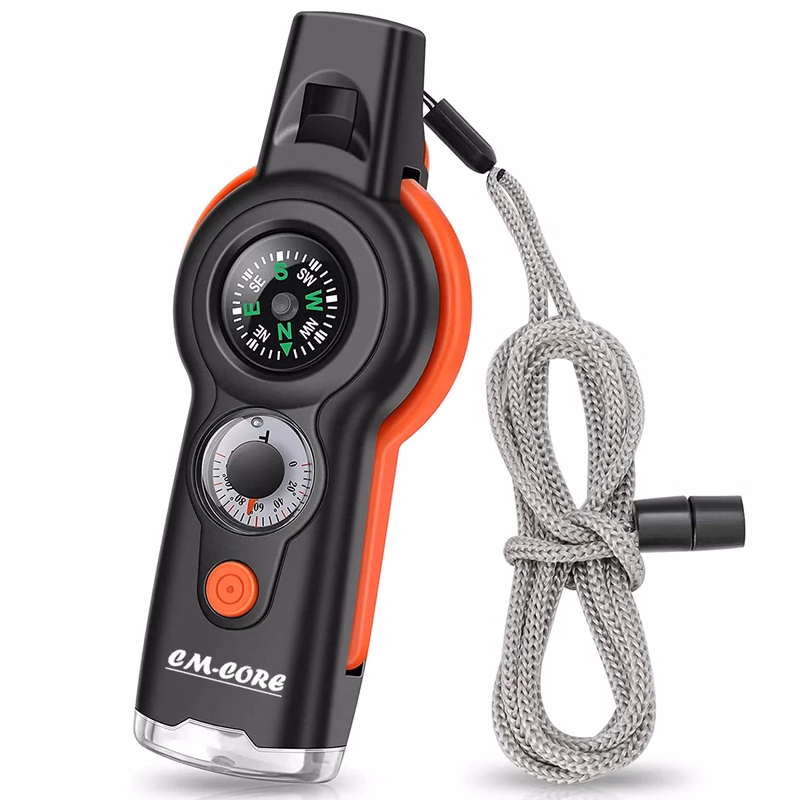 7-in-1 Emergency Survival Function Whistle