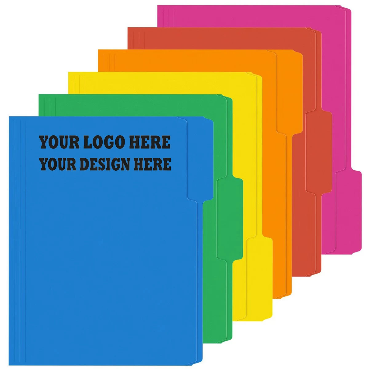 Tabbed Manila Folder For Paper Organization 1