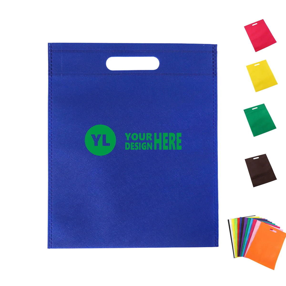 Reusable Colored Non-Woven Tote Bags 1