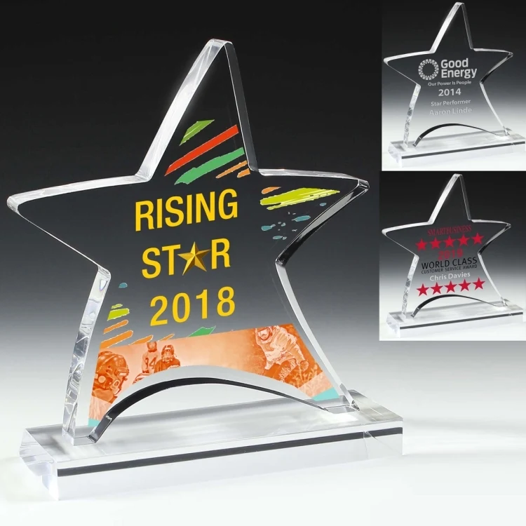 Moving Star Award - 4 Color Process 1