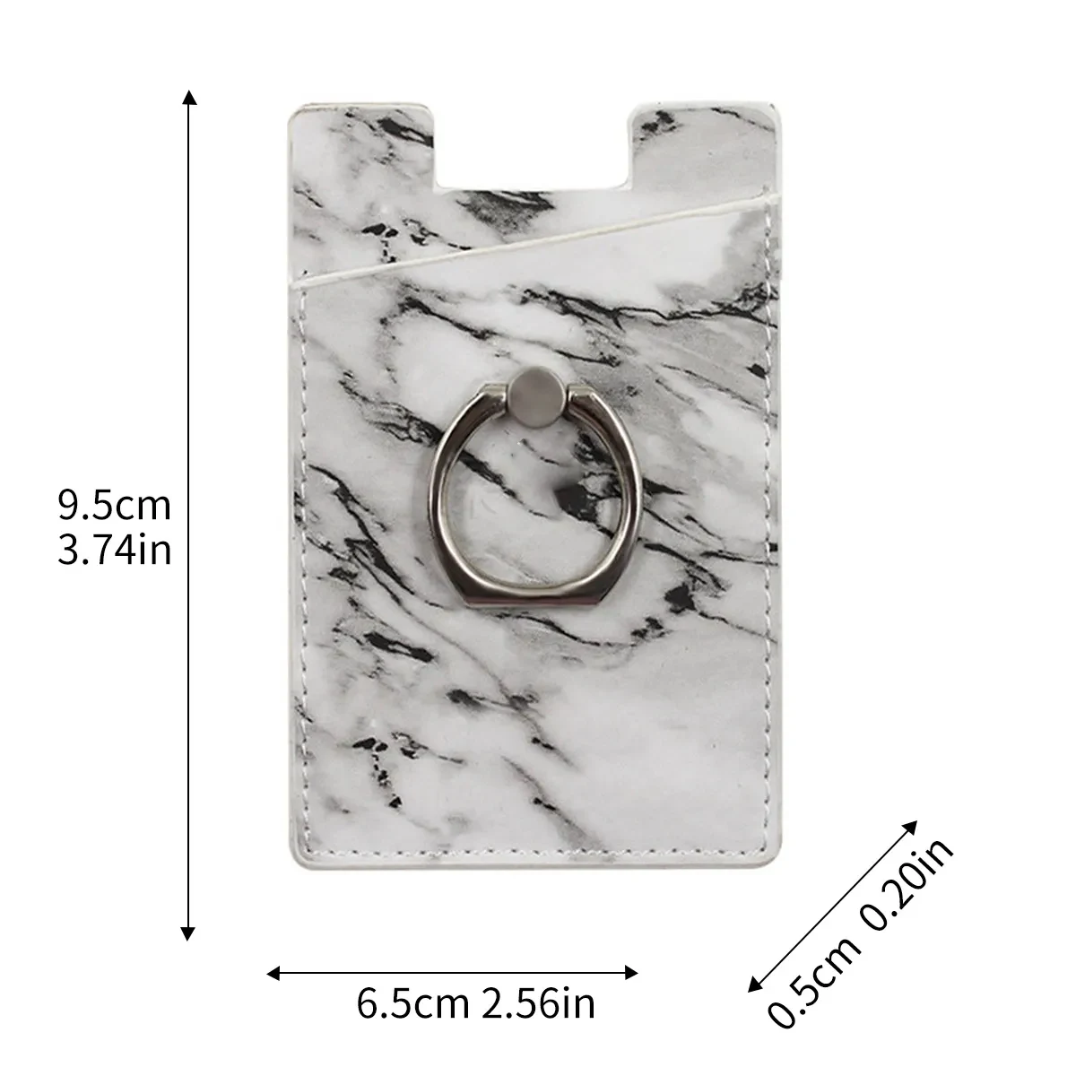 Adhesive Phone Wallet Kickstand Card Holder 1