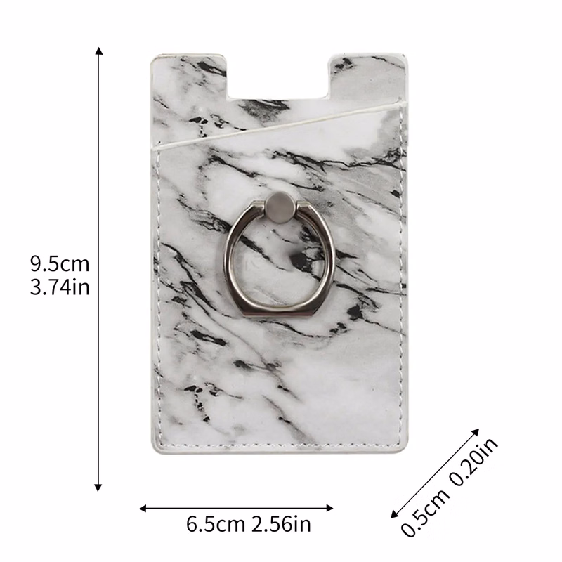 Adhesive Phone Wallet Kickstand Card Holder