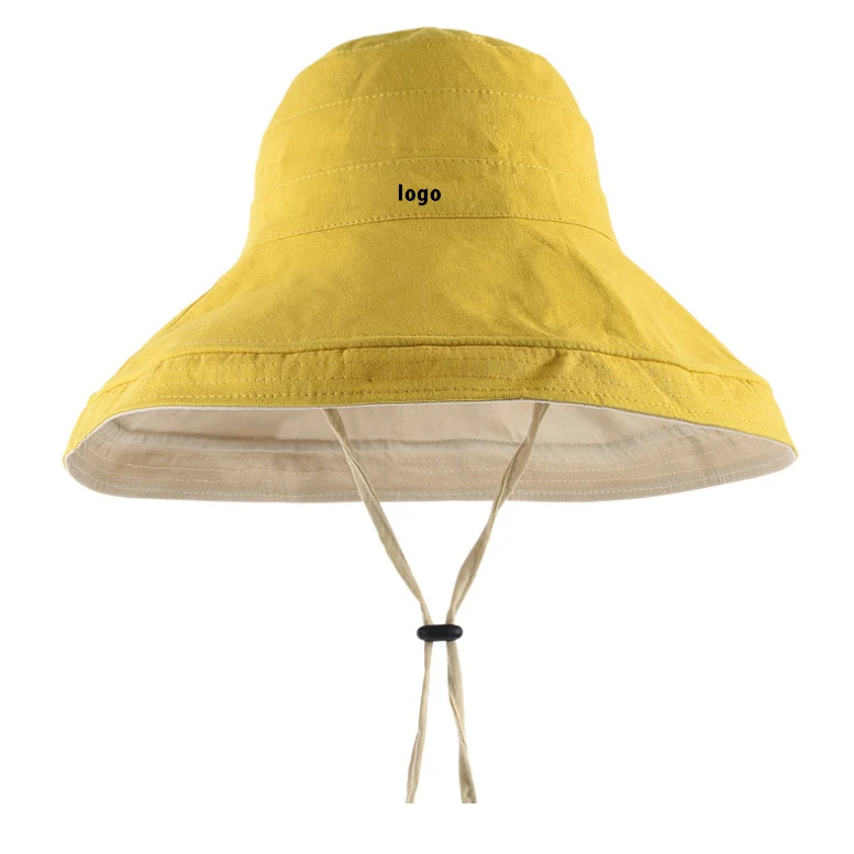 Summer Women Collapsible Double-Sided Fisherman Sun Hat 1