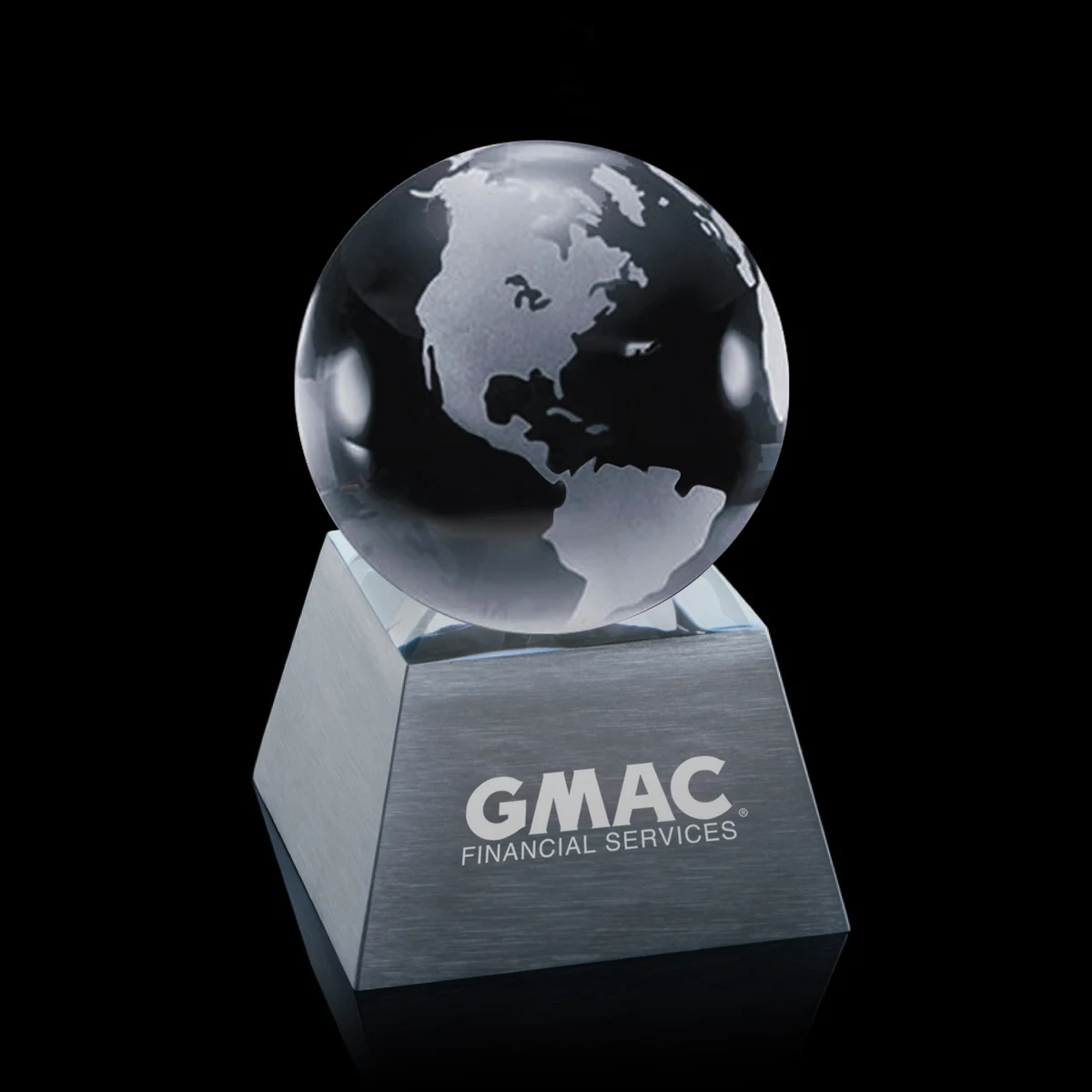 Globe on Aluminum Base 1
