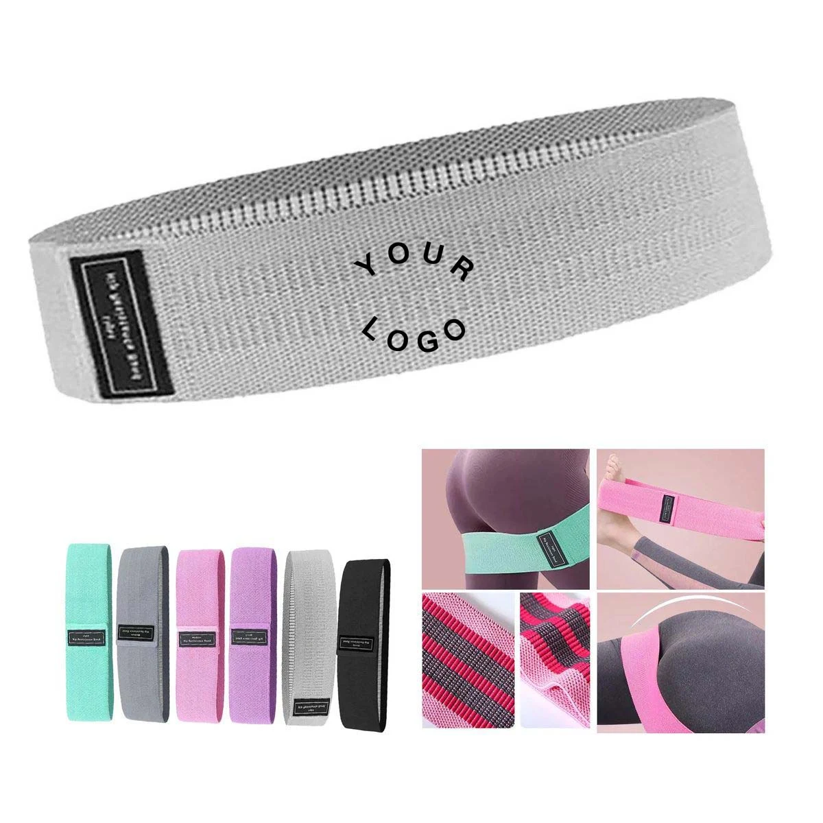 Polyester Exercise Band Set for Strength and Flexibility 1