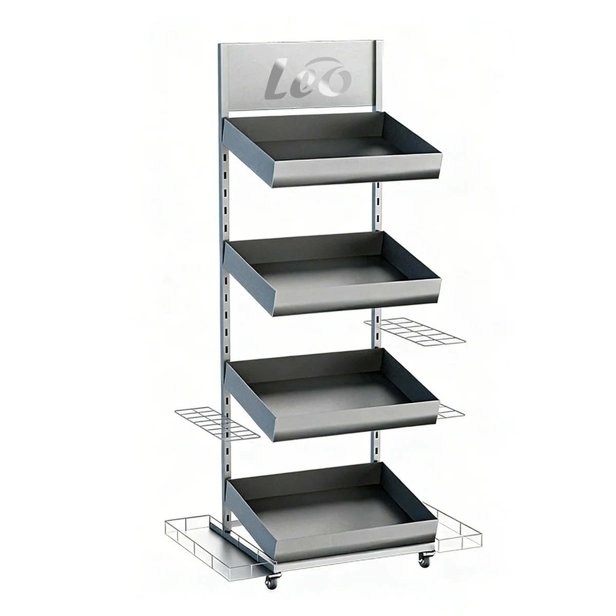 Slanted Multi Layer Umbrella Display Rack 1
