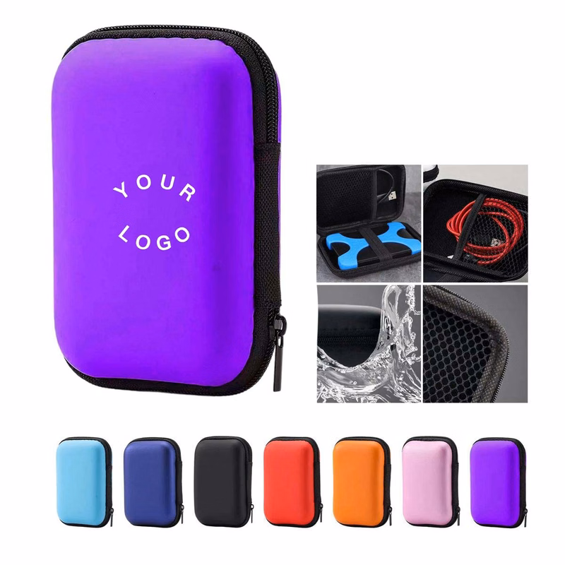 Zipper EVA Case for Earphones and Gadgets