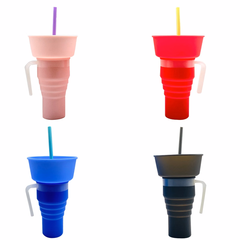 Stadium Tumbler with Snack Container