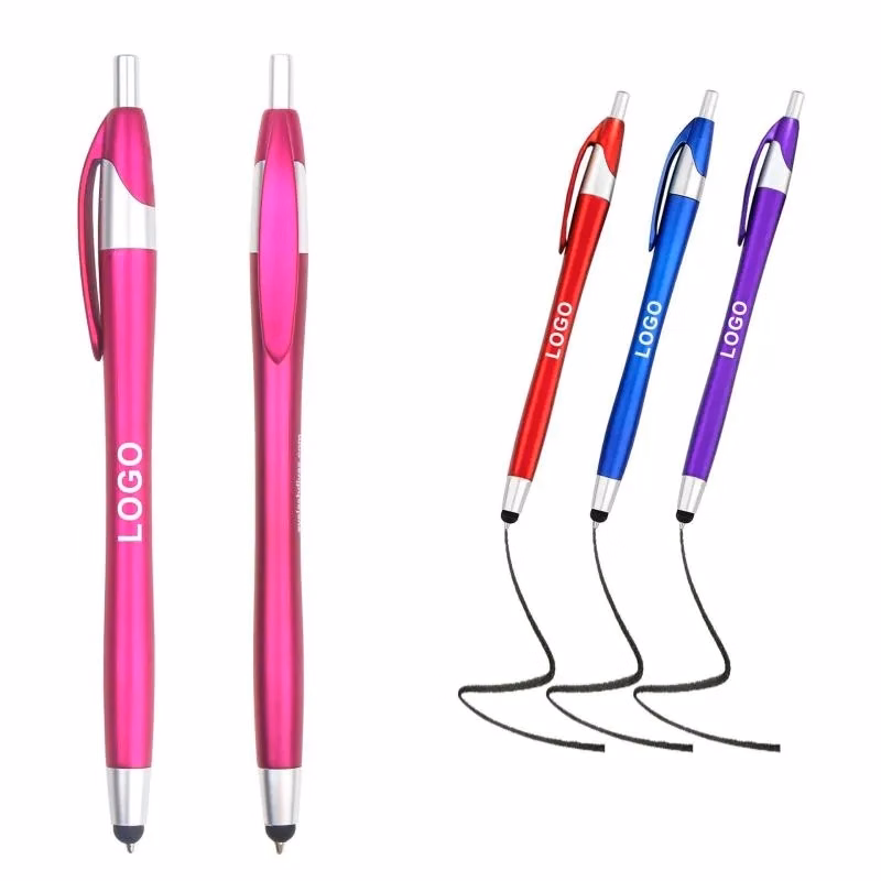 Softy Touch Screen Plastic Ballpoint Pen