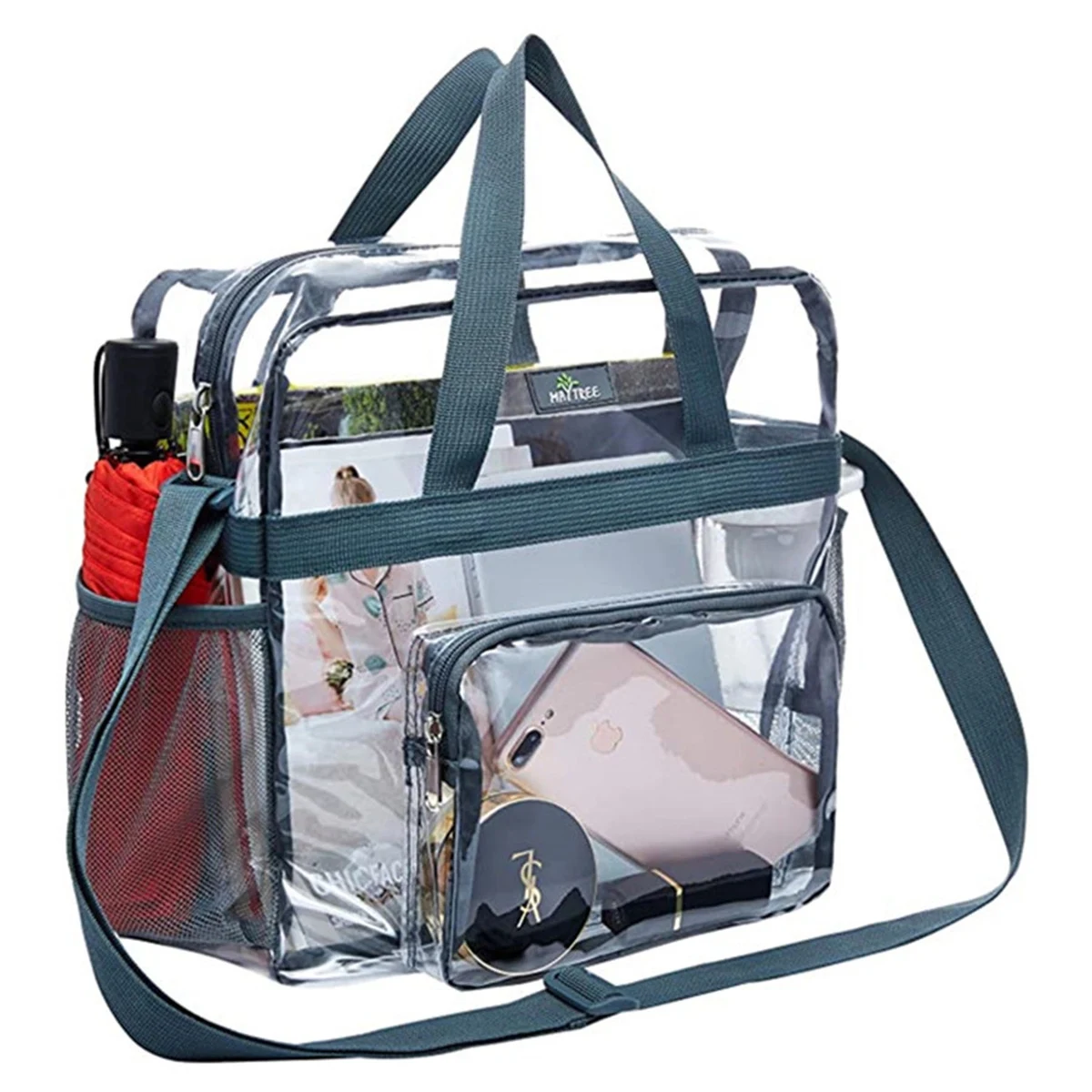 Clear Crossbody Shoulder Bag 1