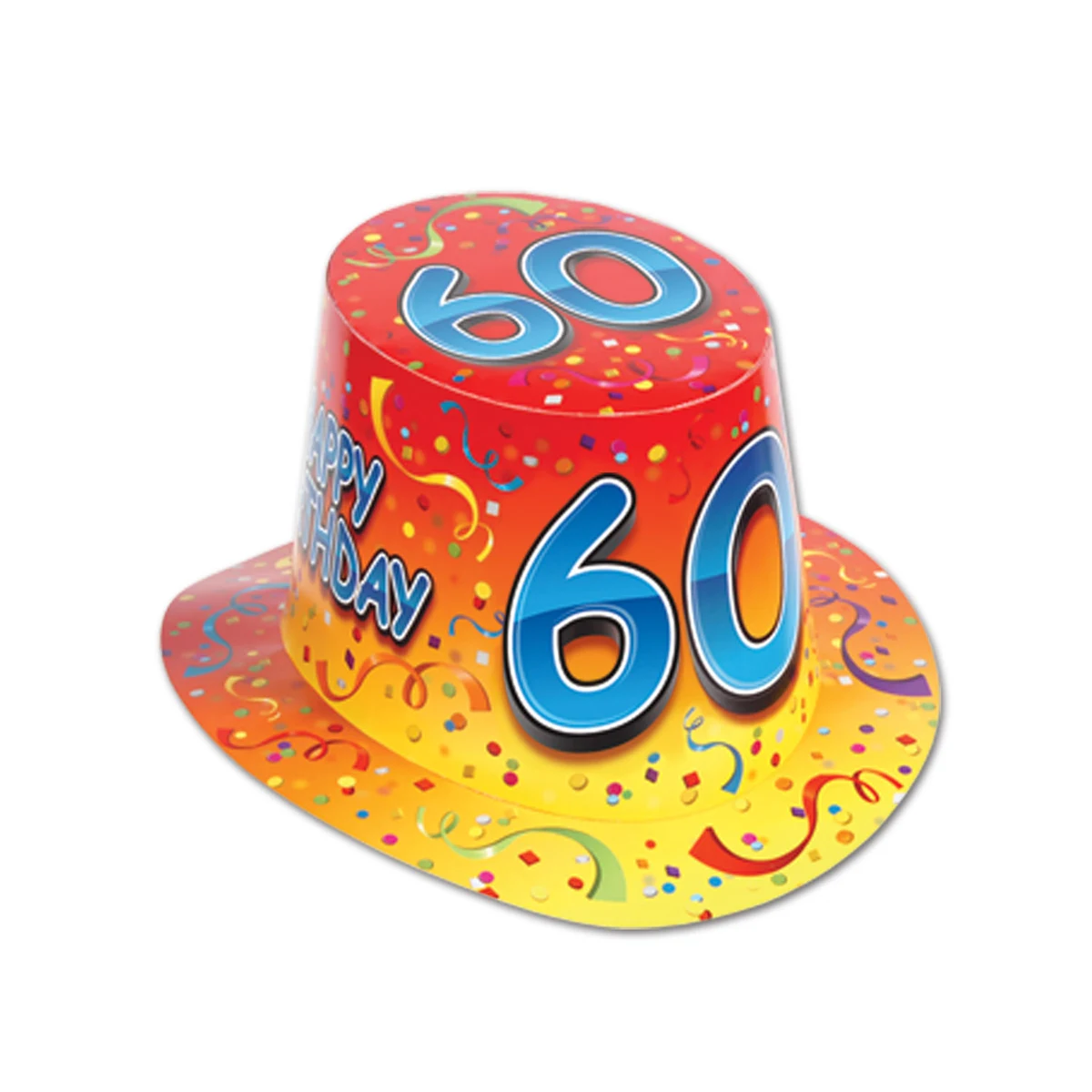 Happy "60" Birthday Hi-Hat 1