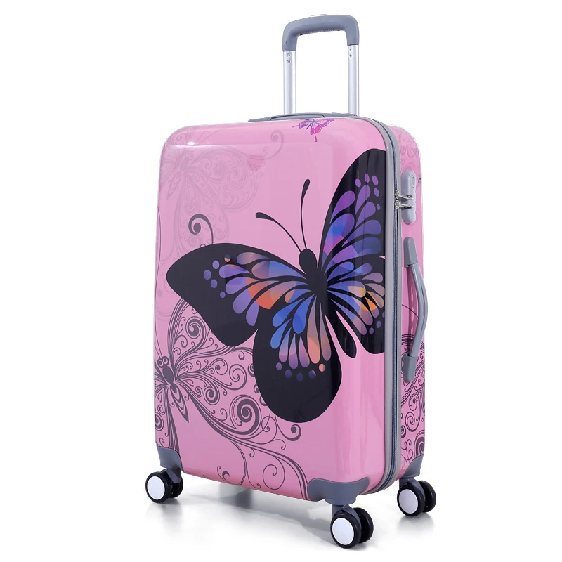 Butterfly Suitcase Luggage 1