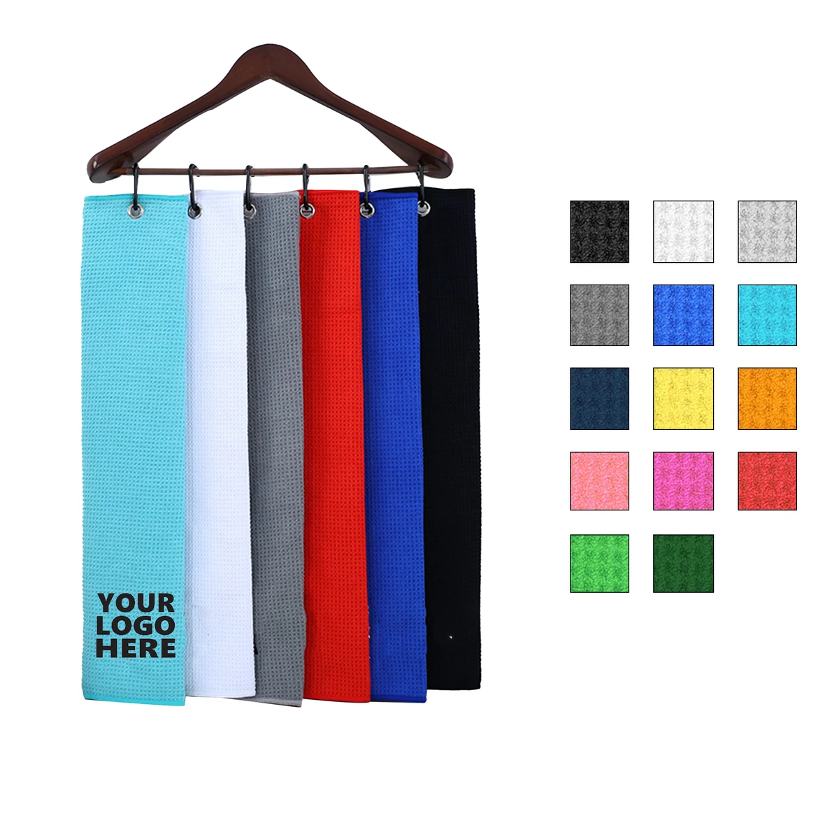 Portable Golf-Specific Towel 1