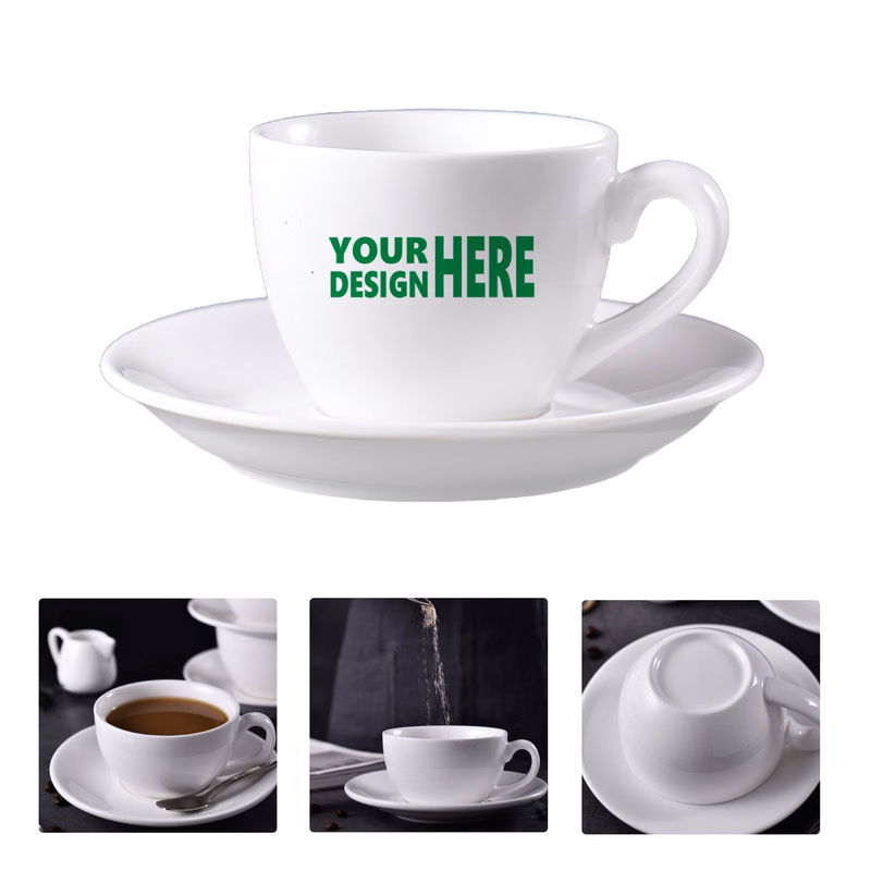 MOQ50 Ceramic Coffee Mug with Custom Logo
