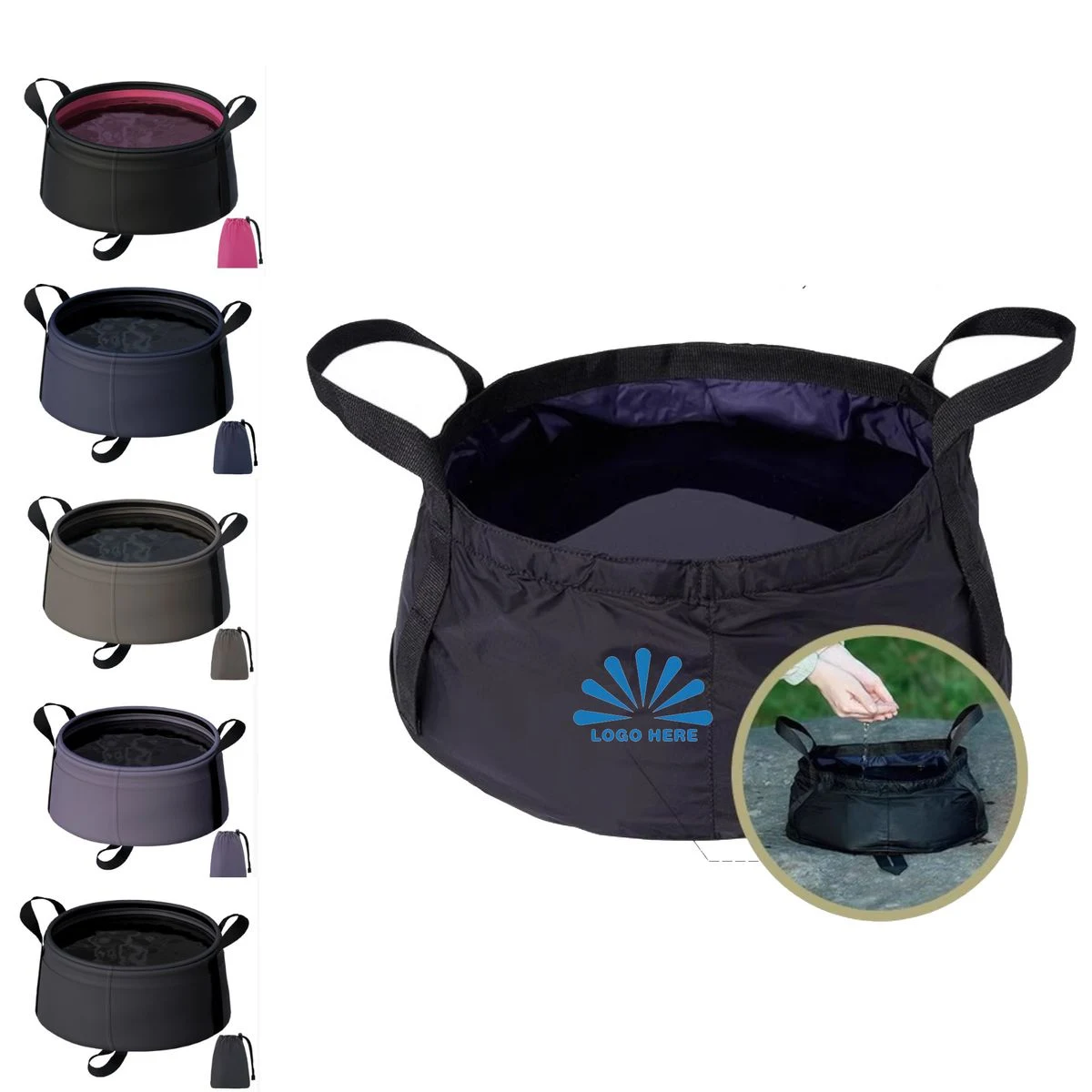 Water Basin Foldable Travel 1