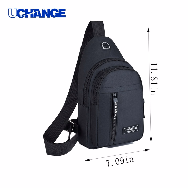 Small Oxford Crossbody Sling Backpack