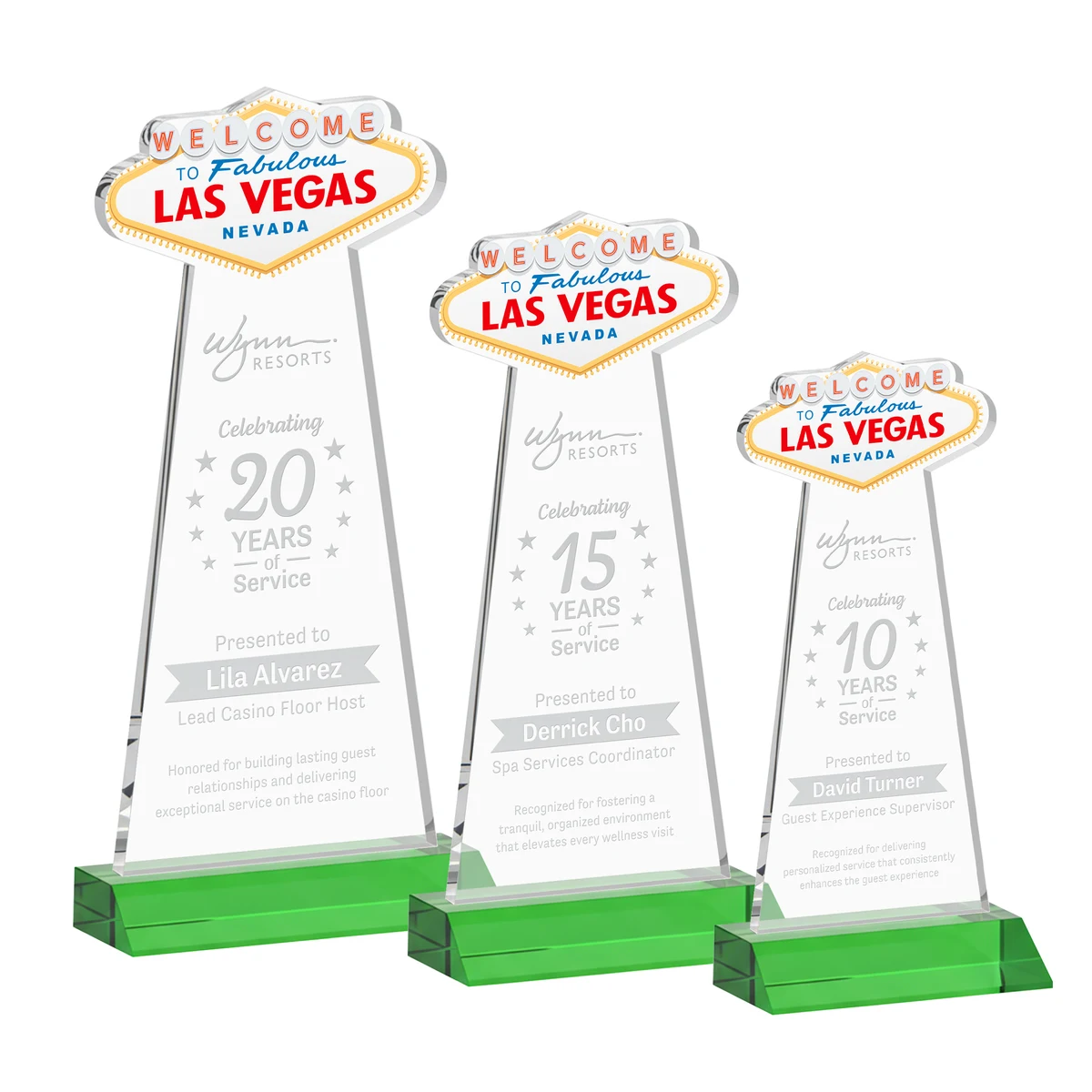 Las Vegas Award - Green 1