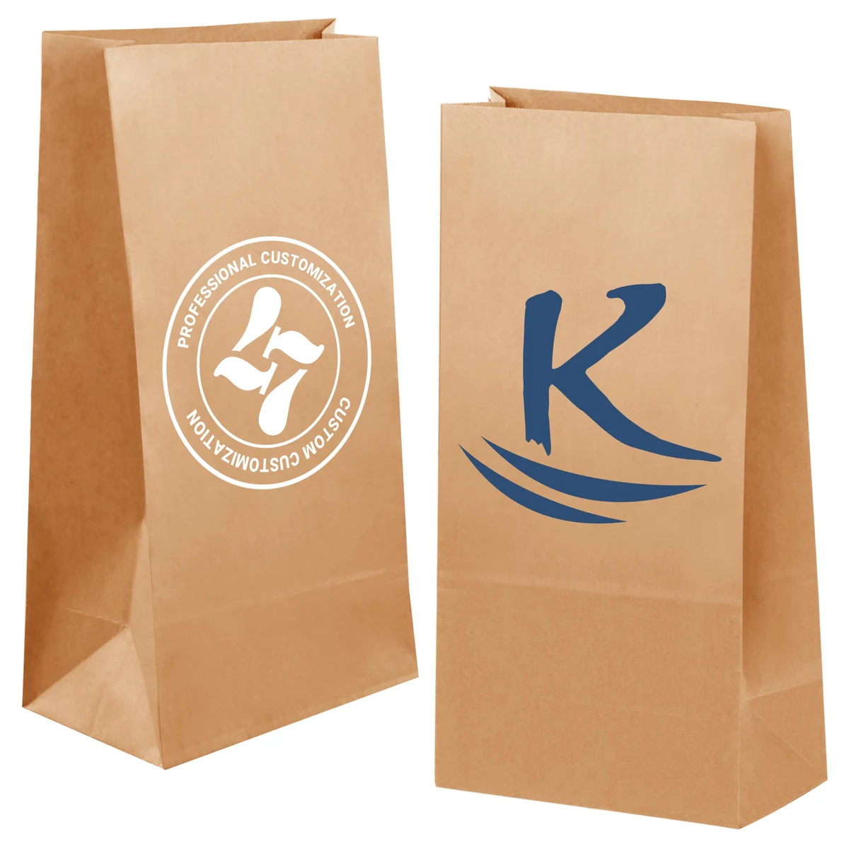 Kraft Paper Grocery Storage Bag 1
