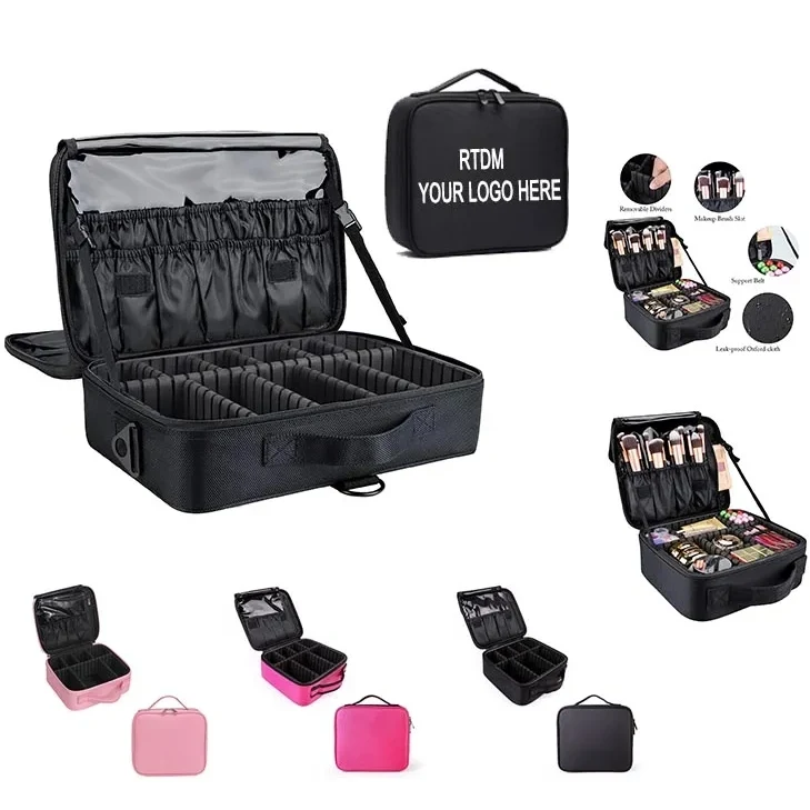 Adjustable Travel Organizer Bag for Cosmetics & Toiletries 1