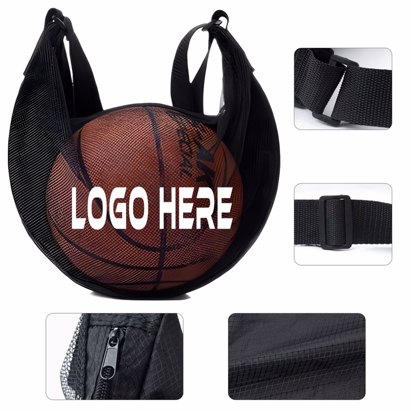 Mesh Single Ball Crossbody Bag