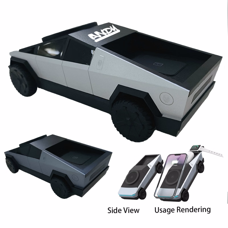 Cyberpunk Pickup Truck Wireless Charger