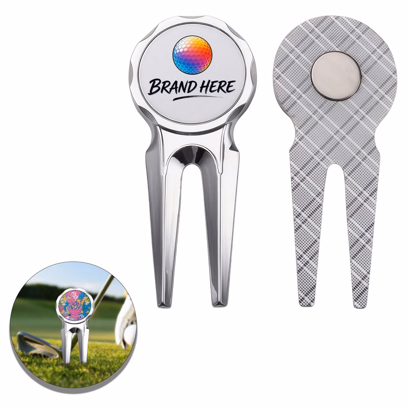 Heat Transfer Golf Divot Tool
