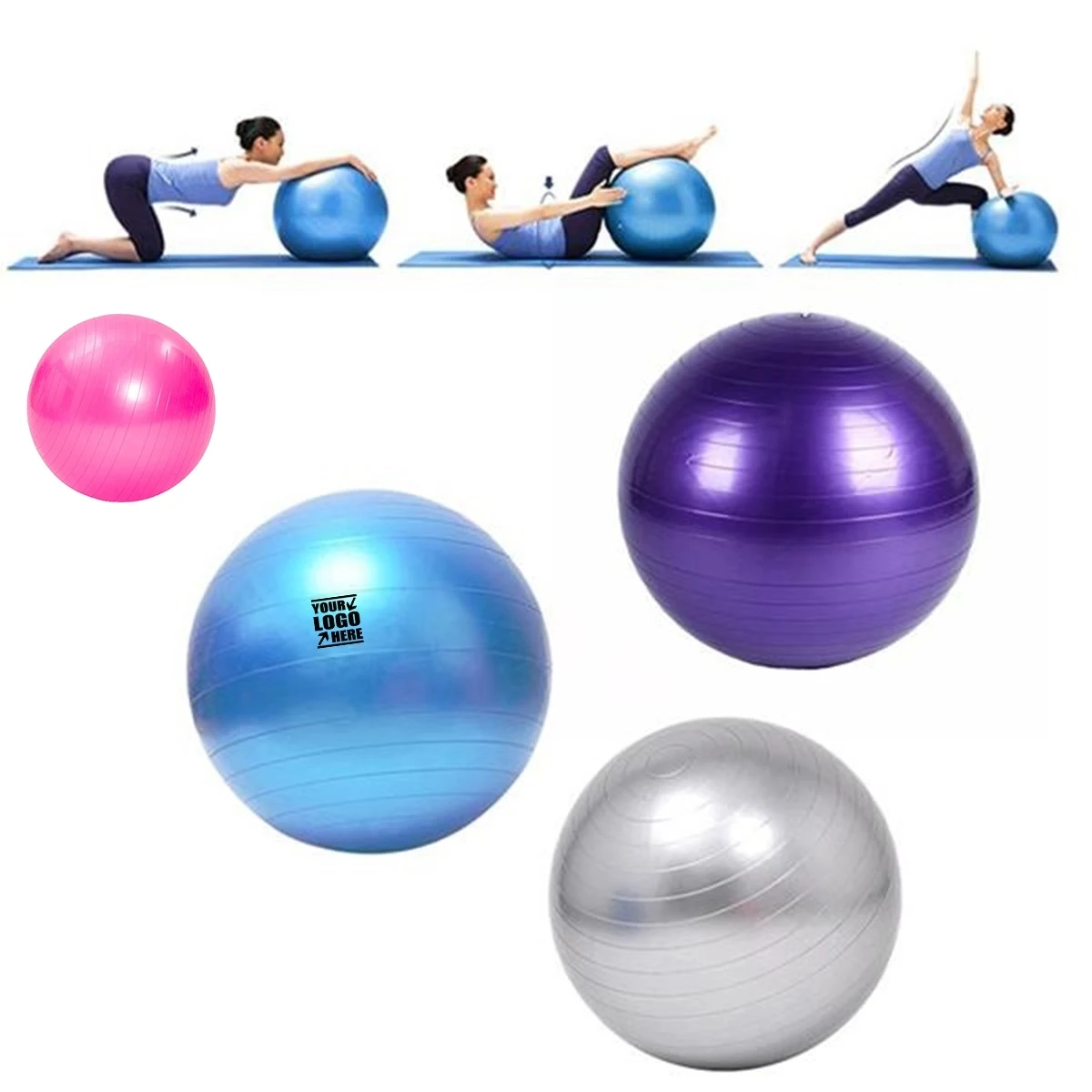 Heavy Duty Yoga Exercise Swiss Ball 1