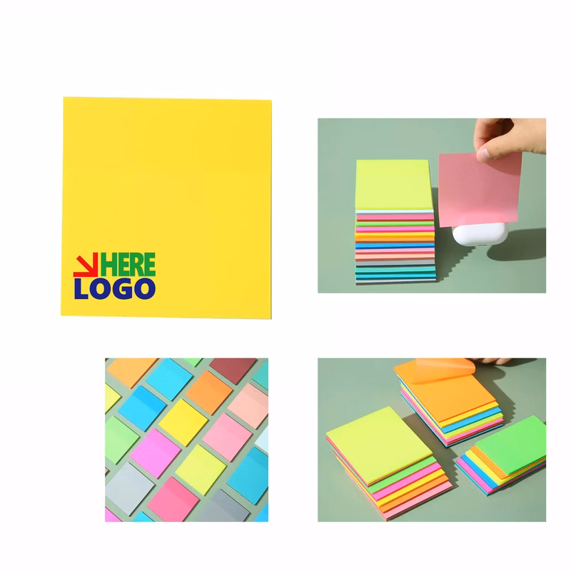 Custom 3x3 Inches 100 Sheets Sticky Note MOQ 10pcs