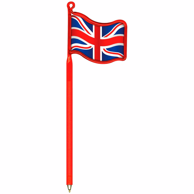 Inkbend Standard Billboard Pens W/ British Flag Stock Insert