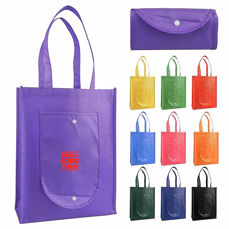 Non-Woven Foldable Shopping Tote Grocery Bag