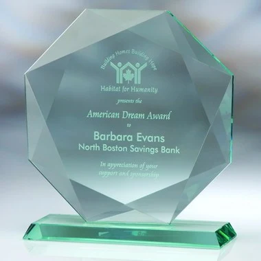 DIAMOND JADE GLASS AWARD(MEDIUM) 1